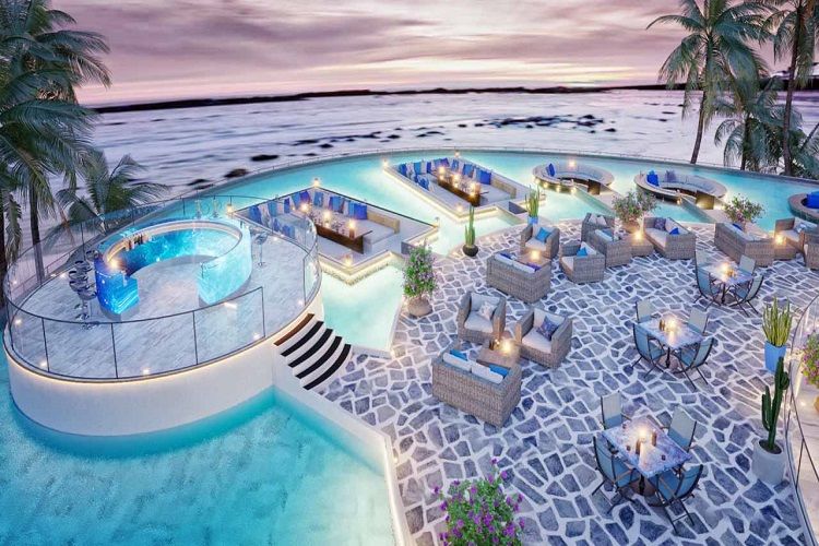 Bể bơi view biển dự án Swiss Bel Resort Nha Trang