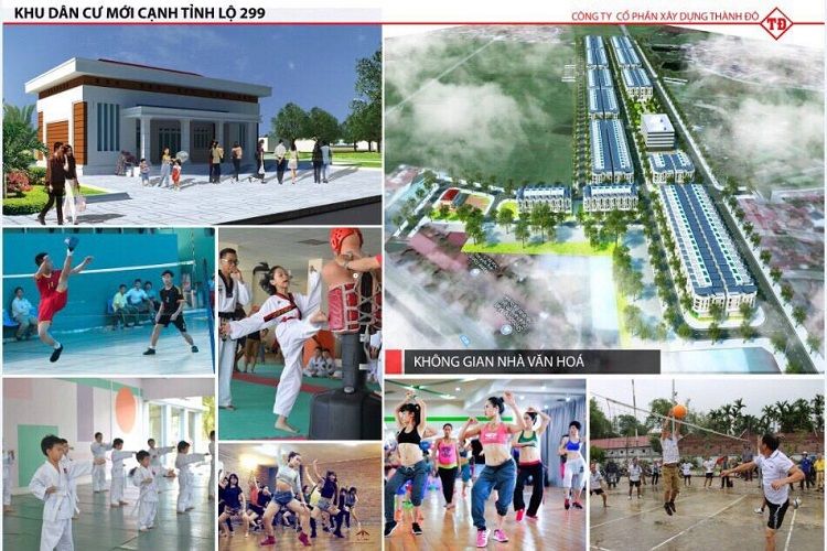 Tiện ích về văn hóa dự án khu đô thị Dĩnh Trì