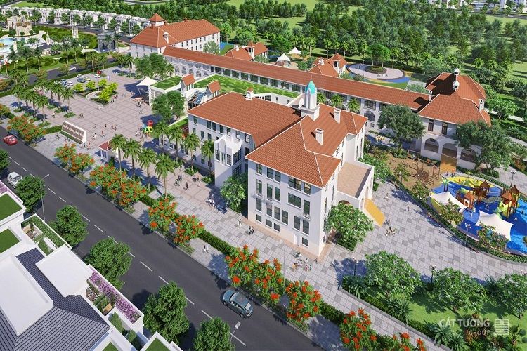 Hệ thống trường học dự án khu đô thị Cát Tường Phú Hưng Eco City