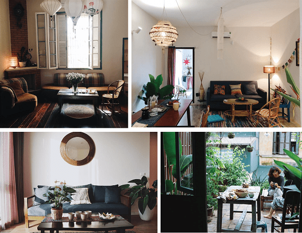 Trang trí nội thất homestay phong cách Vintage bình dị, nhẹ nhàng