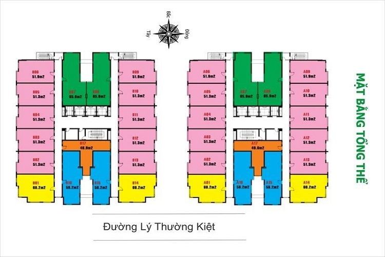 Mặt bằng dự án chung cư Condotel F.Home Đà Nẵng