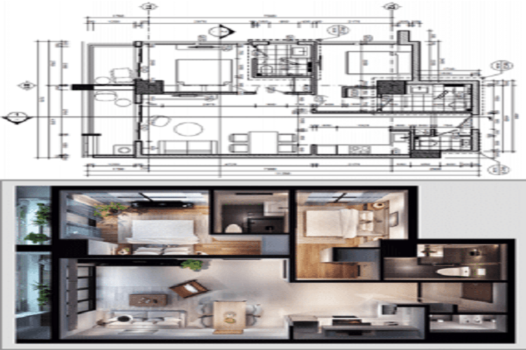 Mặt bằng mẫu căn hộ dự án căn hộ Center Point Đà Nẵng