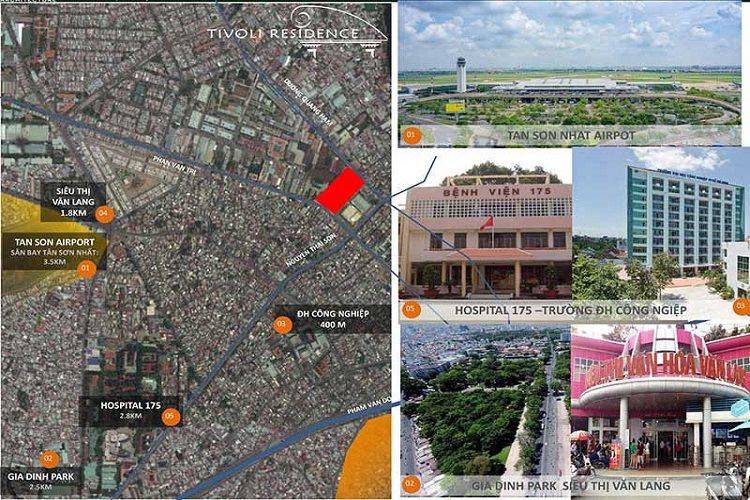 Tiện ích ngoại khu dự án khu phức hợp D-One Sài Gòn