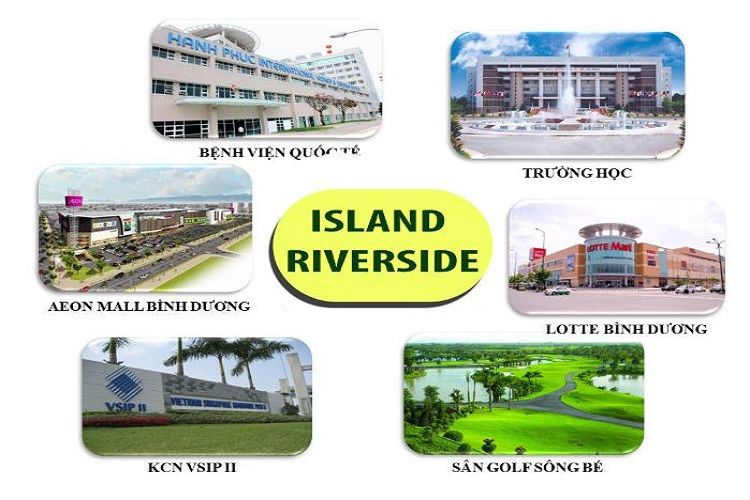 Tiện ích ngoại khu dự án Island Riverside