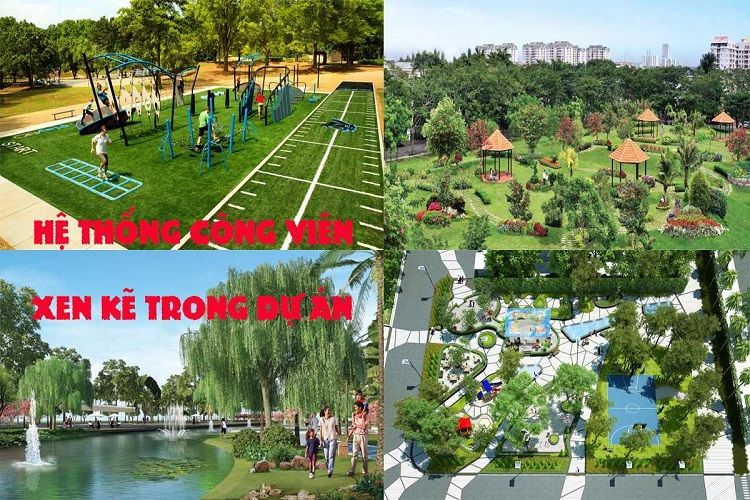 Công viên dự án khu đô thị Long Thành New City