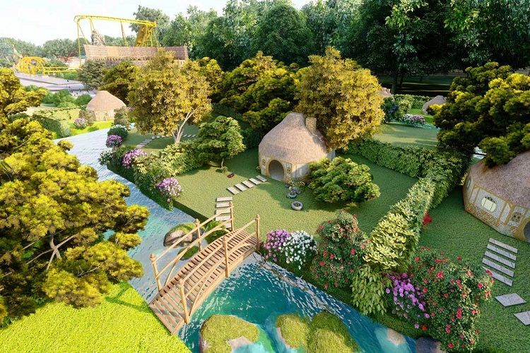 Công viên nội khu dự án Eco Bangkok Villas Bình Châu