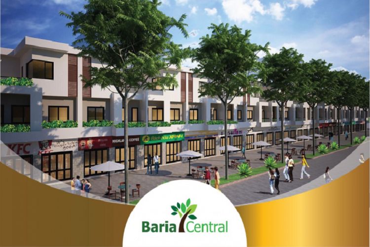 Nhà phố dự án Baria Central