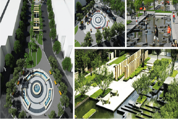 Thiết kế nội khu dự án khu đô thị Royal Park Huế