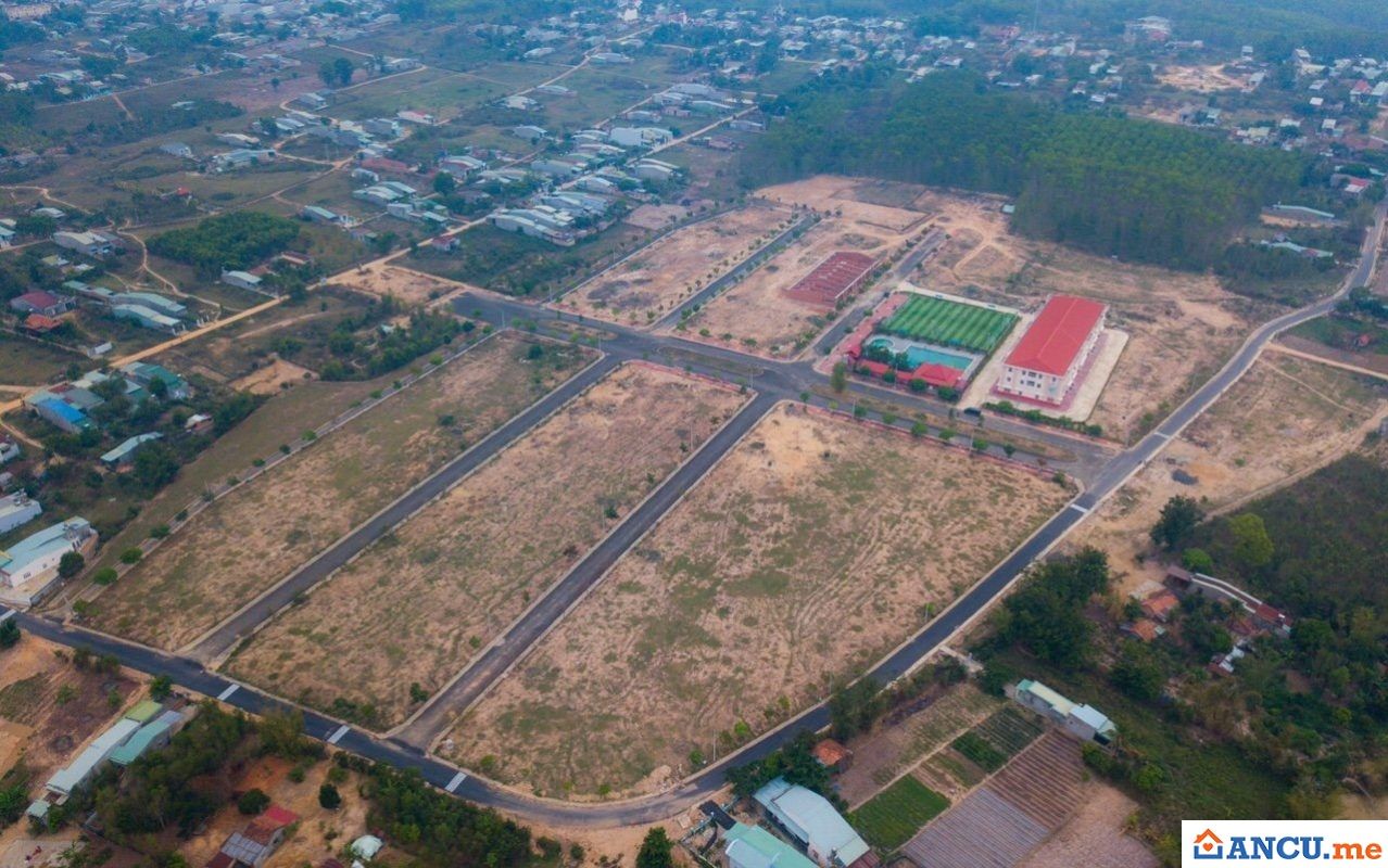 Mặt bằng thực tế dự án khu đô thị Hoàng Thành Kon Tum