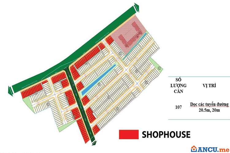 107 căn Shophouse Lic City Phú Mỹ