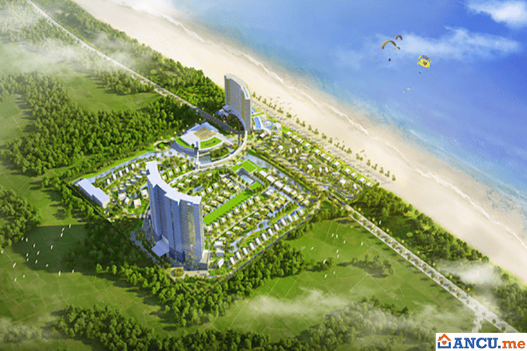 Phối cảnh dự án Wyndham Tropicana Resort & Villa Long Hải