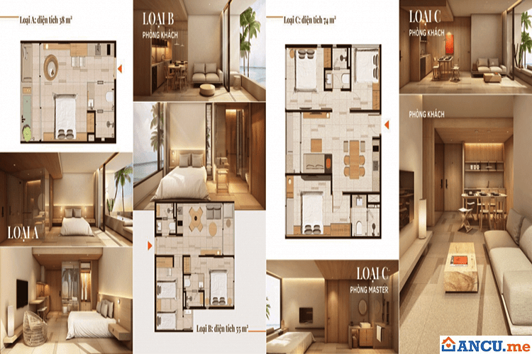 Thiết kế căn hộ dự án Thanh Long Bay