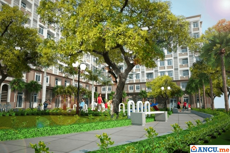 Công viên cây xanh dự án HQC Bình Minh