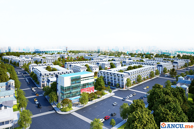 Phối cảnh nội khu dự án Long Thành Airport City