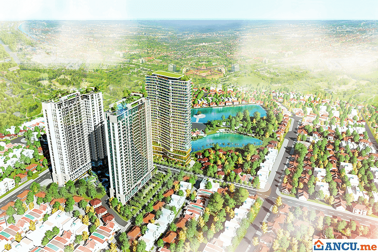 Phối cảnh tổng thể dự án Apec Aqua Park Bắc Giang