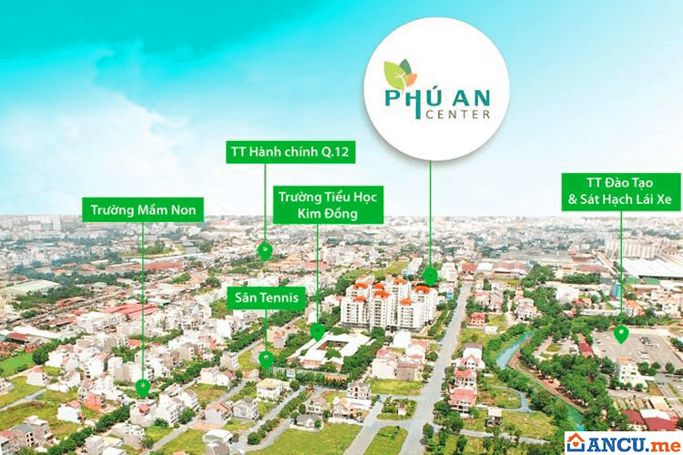 Tiện ích liên kết dự án Phú An Center