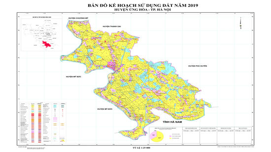 Bản đồ quy hoạch huyện Ứng Hòa, thành phố Hà Nội