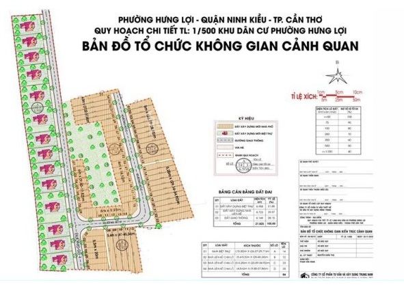Bản đồ quy hoạch phường Hưng Lợi, quận Ninh Kiều - TP Cần Thơ