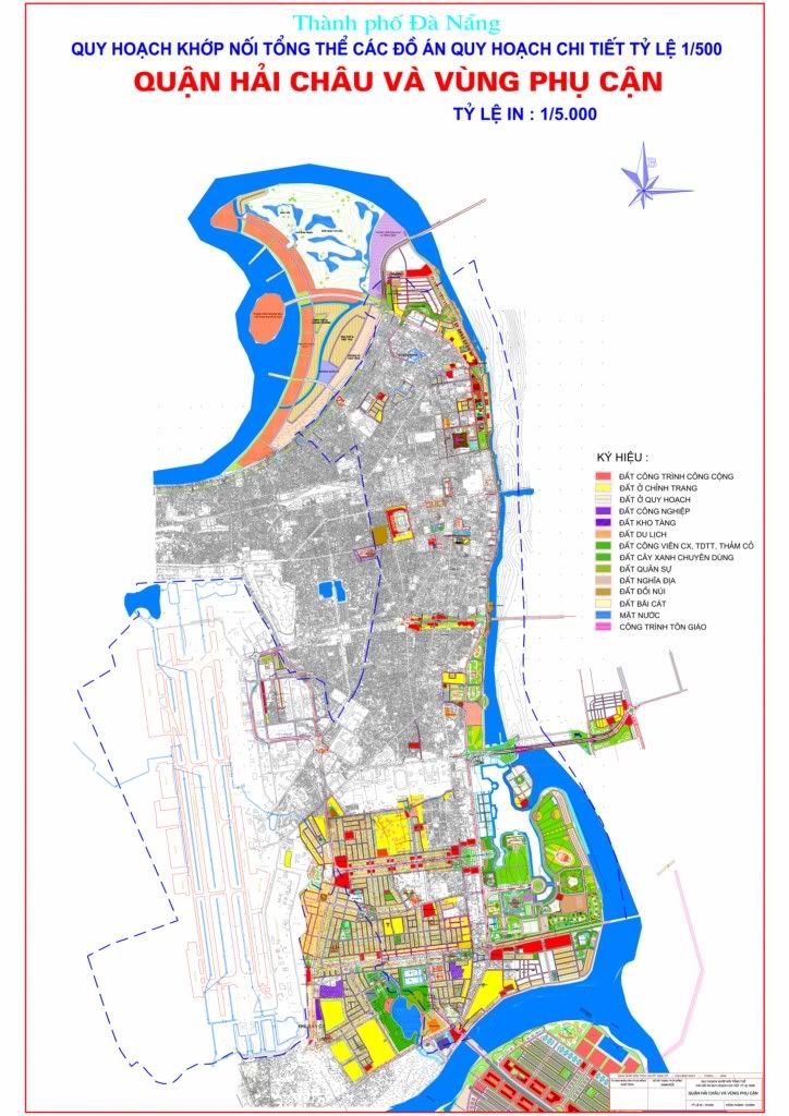 Bản đồ quy hoạch quận Hải Châu Đà Nẵng