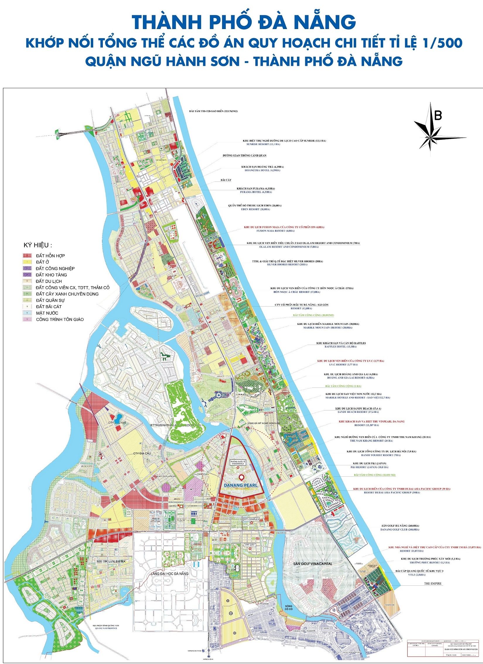 Bản đồ quy hoạch quận Ngũ Hành Sơn, Đà Nẵng