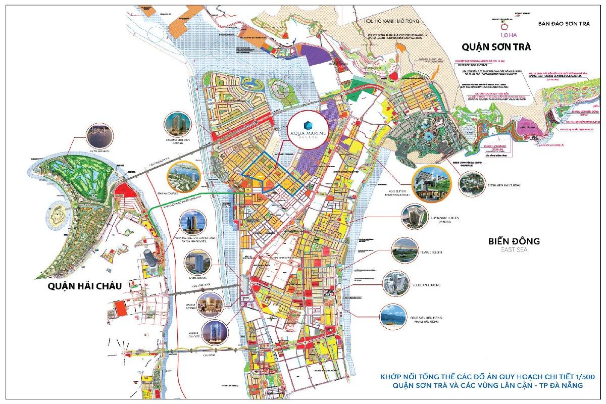 Bản đồ quy hoạch quận Sơn Trà, thành phố Đà Nẵng