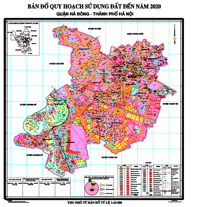 Thông Tin, Bản Đồ Quy Hoạch Các Quận, Huyện Hà Nội Mới Nhất 2020
