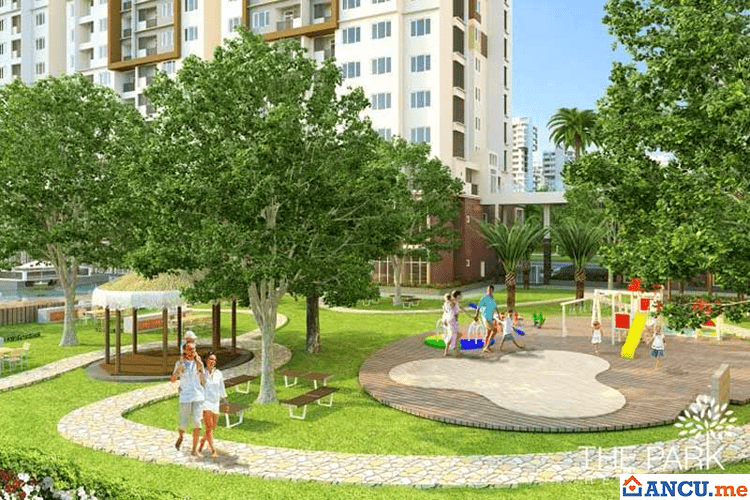 Công viên cây xanh nội khu Chung cư The Park Residence