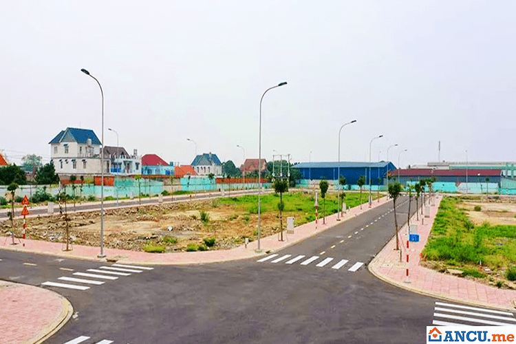 Đường nội khu dự án Thuận An Central Bình Dương
