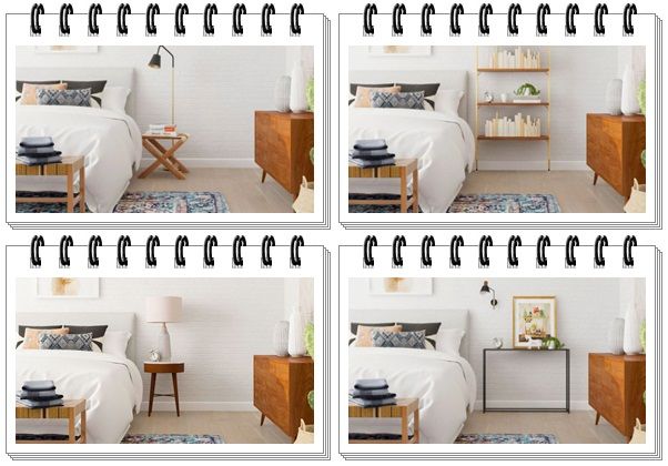 Mỗi mẫu tủ kệ bàn để đầu giường sẽ mang lại các không gian khác nhau