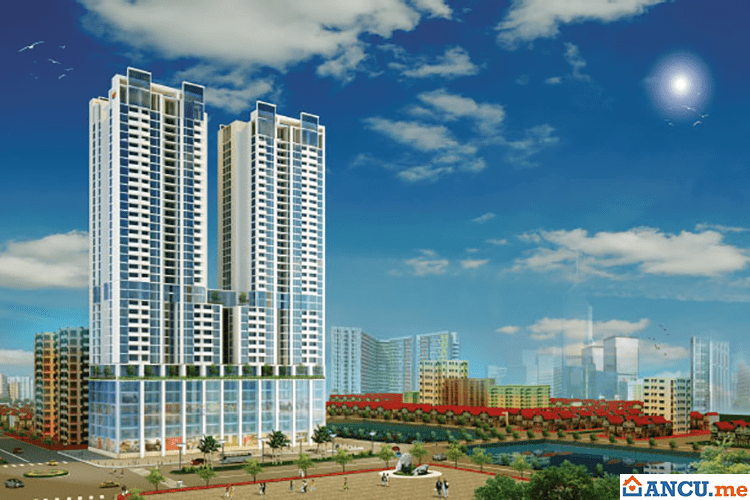 Phối cảnh dự án Chung cư New Skyline