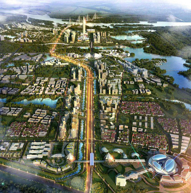 Phối cảnh siêu dự án thông minh tại Hà Nội