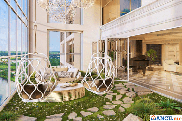 Phối cảnh Sky Villa dự án The Sapphire Residence Hạ Long