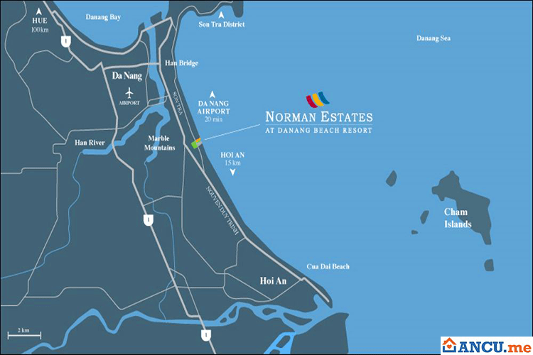 Vị trí Dự án Norman Estates