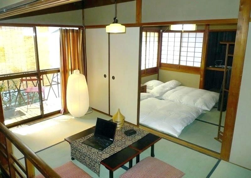 Mẫu phòng ngủ nhỏ không giường kiểu Nhật tính ứng dụng cao