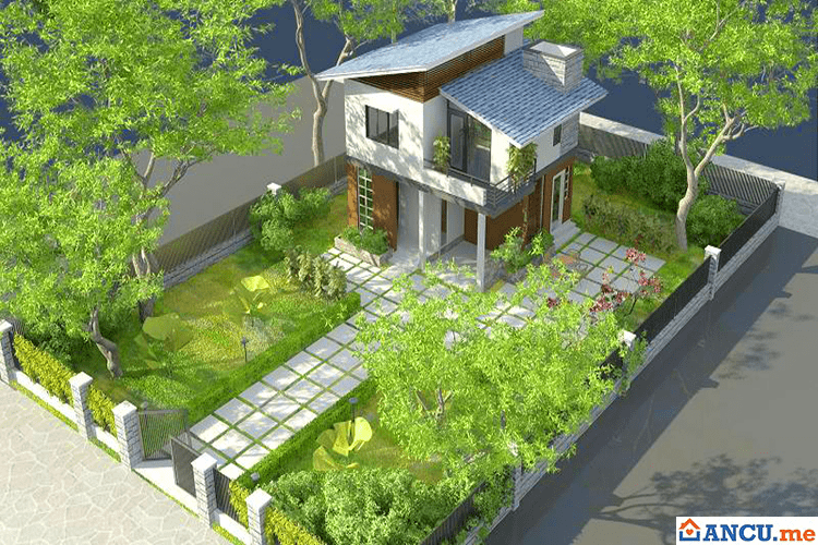 Thiết kế biệt thự vườn dự án Green Oasis Villas