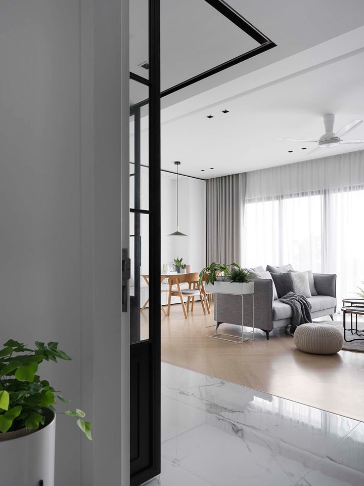Căn hộ chung cư mang phong cách thiết kế Scandinavian ấn tượng ngay khi bước chân vào
