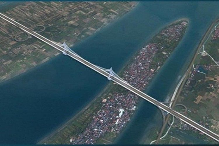 Sẽ có 5 cây cầu bắc qua sông Hồng Nà Nội