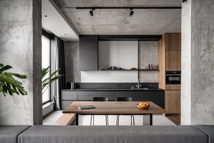 Tư vấn thiết kế nội thất căn hộ chung cư diện tích 83m² theo phong cách  hiện đại, tối giản