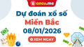 Dự đoán XSMB 08/01/2026 - Soi cầu kết quả xổ số miền Bắc hôm nay