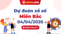 Dự đoán XSMB 04/04/2026 - Phân tích soi cầu miền Bắc hôm nay